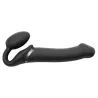 strap on me Gode Vibrant Strap-On 3 Moteurs L 16 x 3.7 cm Noir